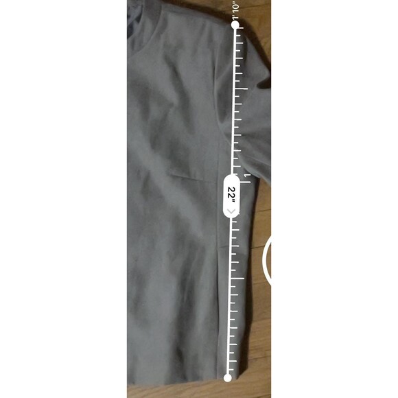 Dress Barn Jacket Size L Grey Suit Outer Long Sleeves Size 14 - Picture 5 of 8